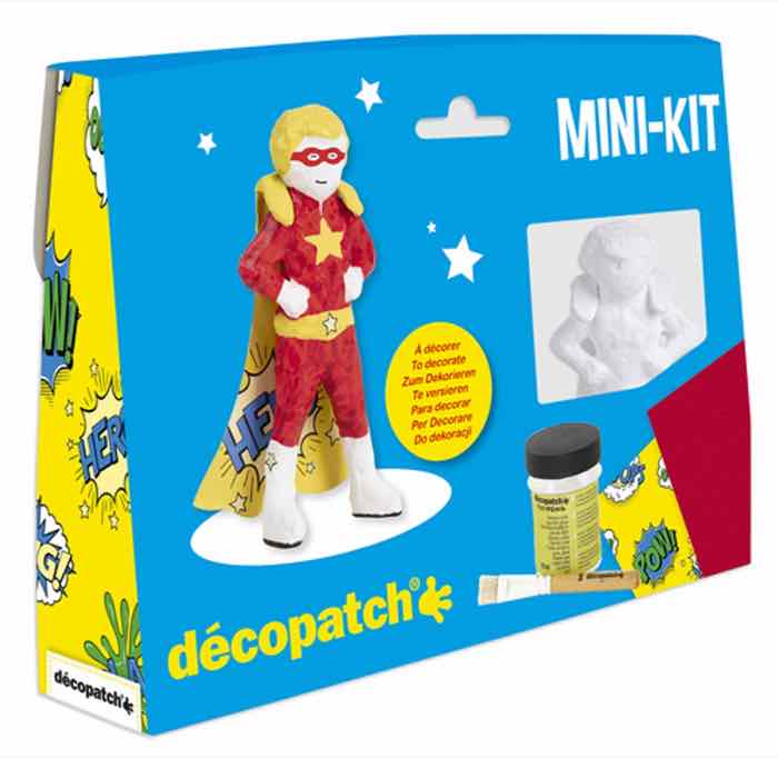 Décopatch-knutselsetje: superheld