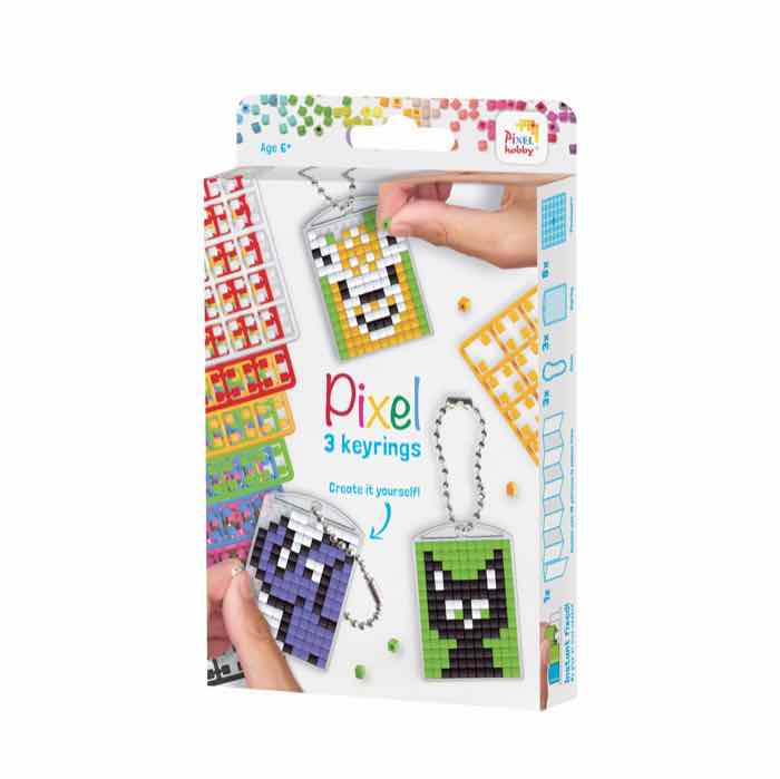 Pixelhobby-medaillons met dieren