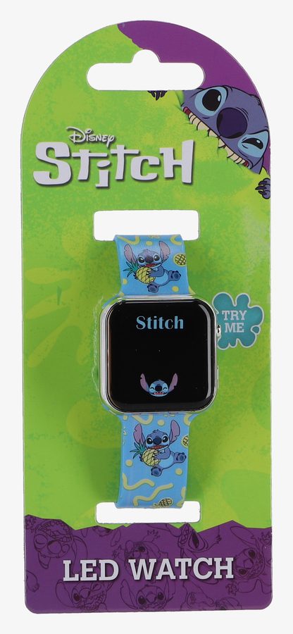 Lilo & Stitch horloge met ledverlichting