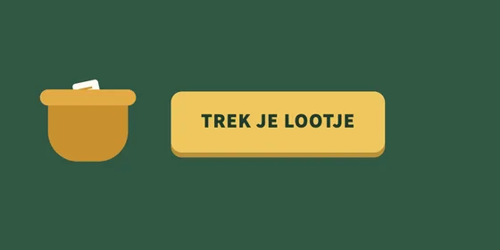 Het potje met de knop Trek je lootje